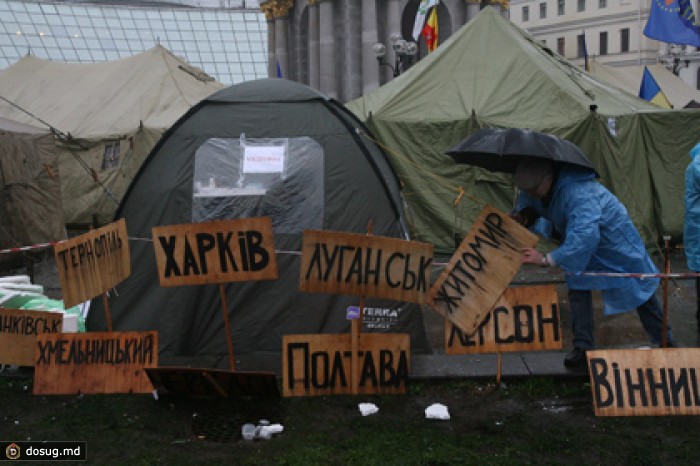 Оппозиции запретили ставить палатки на Майдане