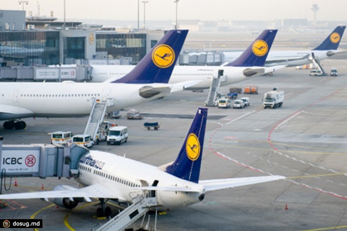 Пилоты Lufthansa продлили забастовку до конца пятницы