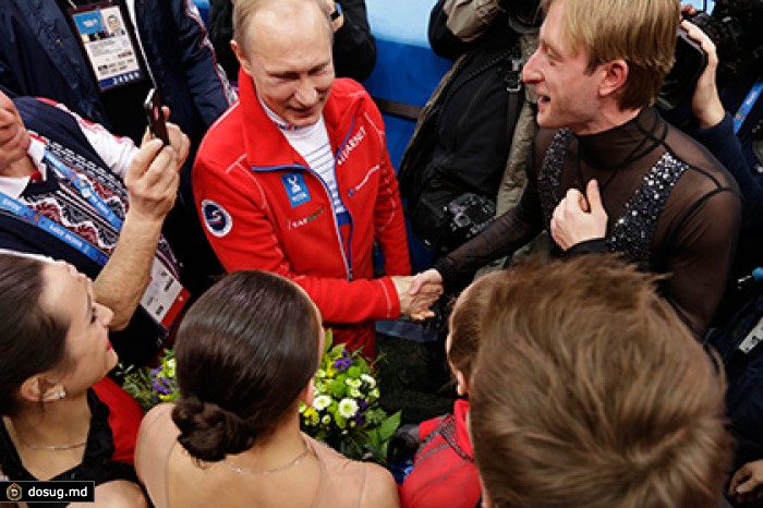 Плющенко назвал Путина любимым президентом