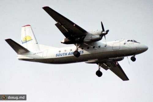 Под Донецком загорелся самолет