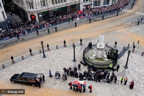 Похороны Маргарет Тэтчер обошлись в 1,2 миллиона фунтов стерлингов