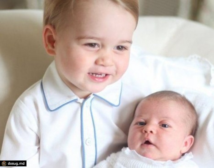 Показали первые фотографии принцессы Шарлотты