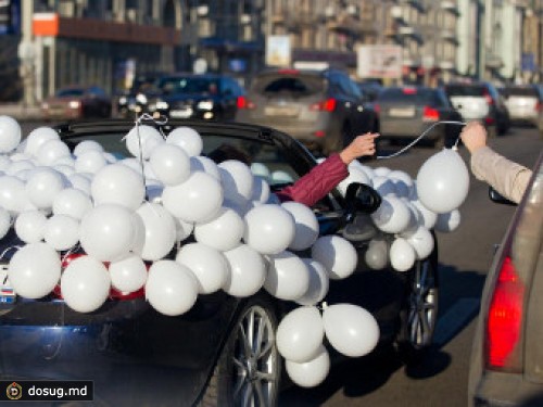 Полиция насчитала 300 участников автопробега за честные выборы