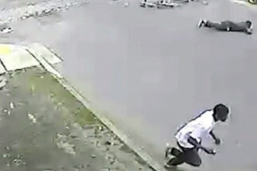 Полиция опубликовала видеозапись стрельбы в Новом Орлеане
