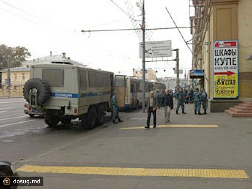 Полиция усилила меры безопасности в центре Москвы