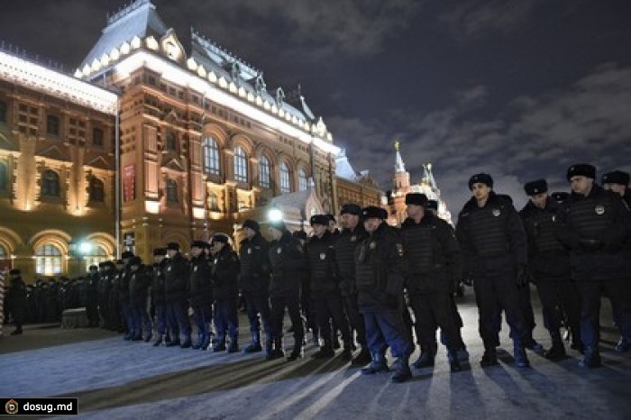 Полиция задержала участников акции на Манежной площади