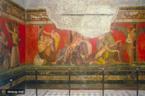 Помпейские фрески очистят лазером