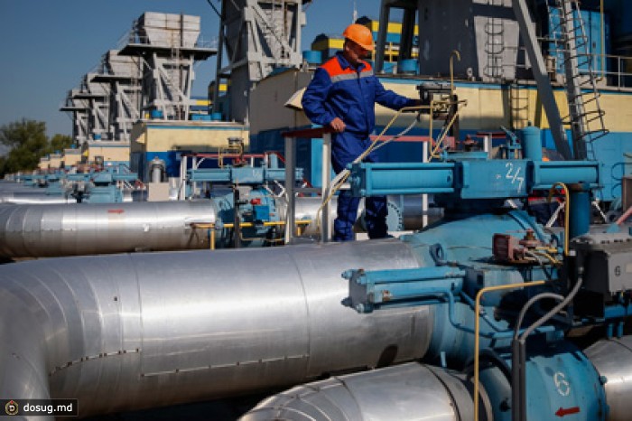 Поставки российского газа через Словакию сократились