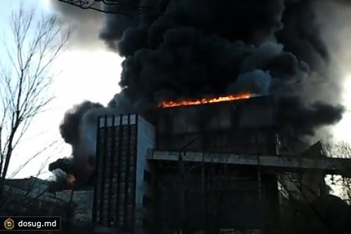 Пожар на ТЭС в Донецкой области потушен