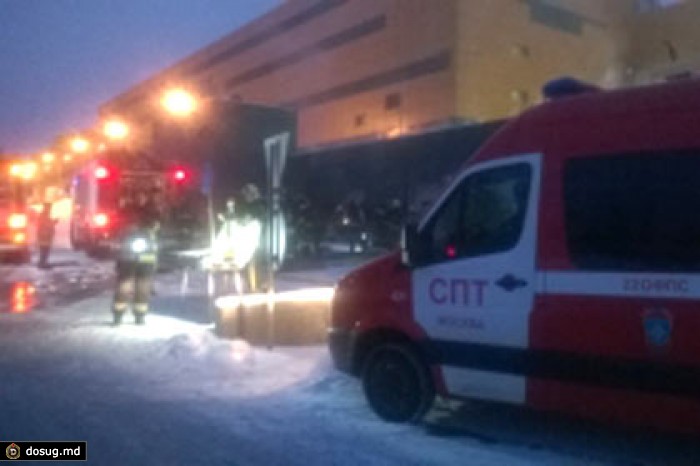 Пожар произошел в ТЦ РИО на Дмитровке