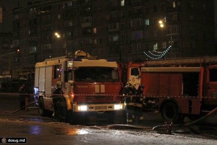 Пожар в библиотеке ИНИОН потушен