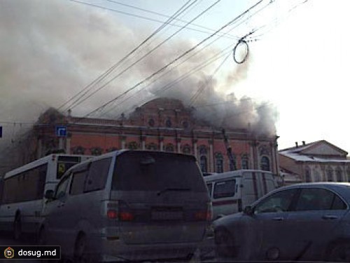 Пожар во дворце на Невском проспекте локализовали