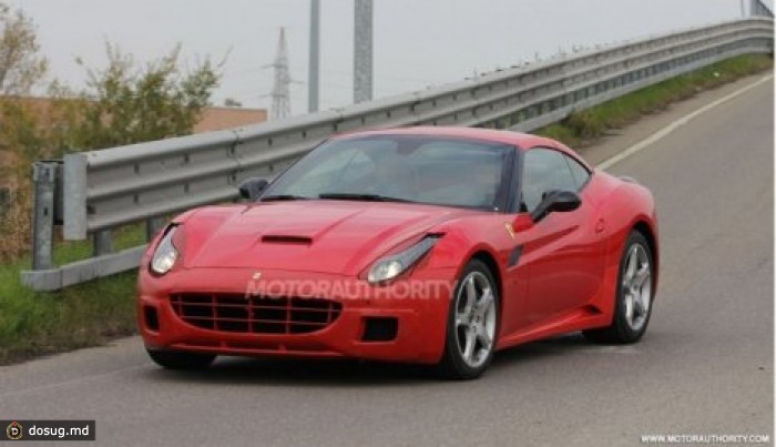 Премьера нового поколения "Ferrari California" состоится через неделю. ФОТО