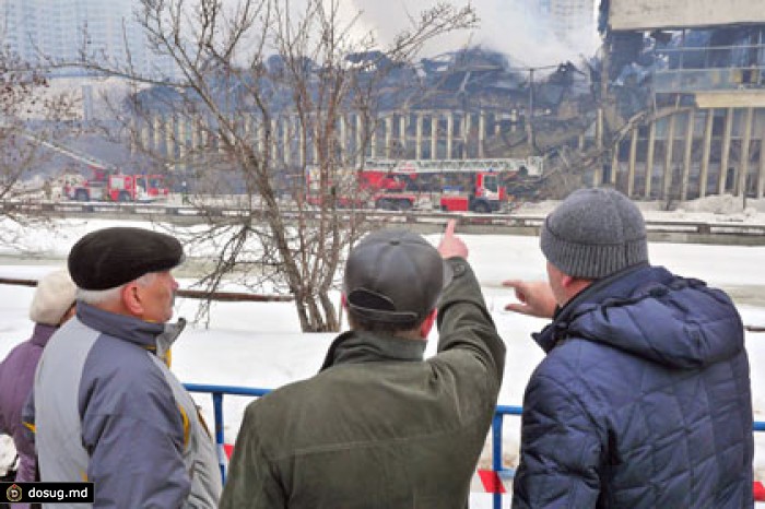 Президент РАН пообещал сохранить пострадавшее от пожара здание ИНИОН