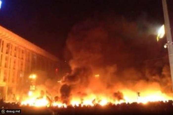 При пожаре в Доме профсоюзов в Киеве пострадали семь человек