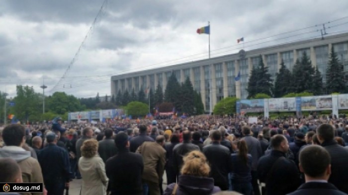 Протест в центре столицы: манифестанты выразили недовольство условиями жизни