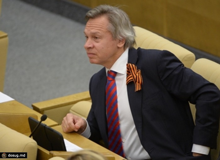 Пушков связал снижение рейтинга России с заявлениями Госдепа