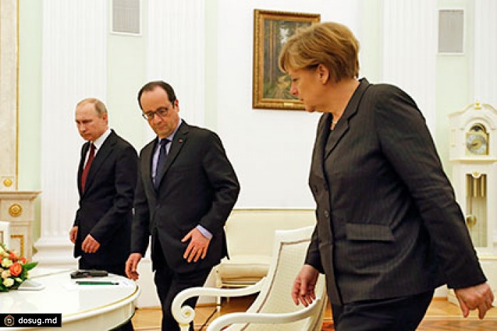 Путин отправился в Минск на переговоры с Меркель, Олландом и Порошенко