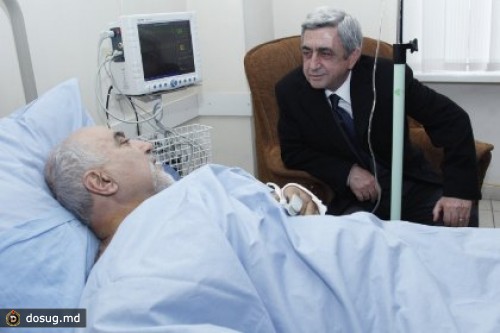 Раненый кандидат в президенты Армении вписан из больницы