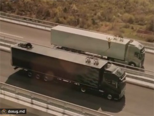 Ролик Volvo с опасным трюком собрал 400 тысяч просмотров за два дня