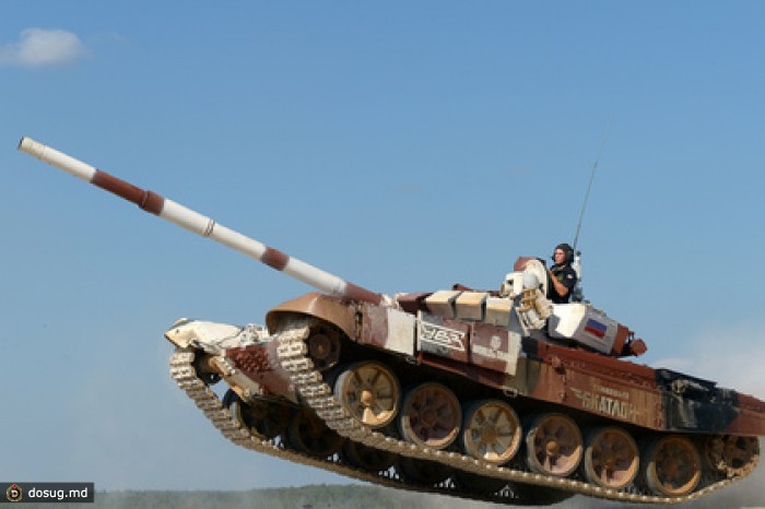Россия заняла первое место на чемпионате мира по танковому биатлону