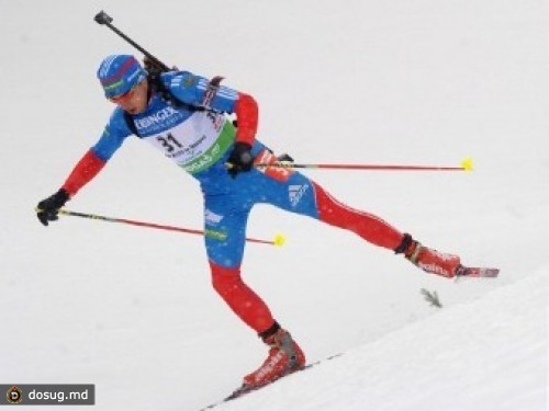 Россиянин выиграл гонку преследования на этапе Кубка мира по биатлону
