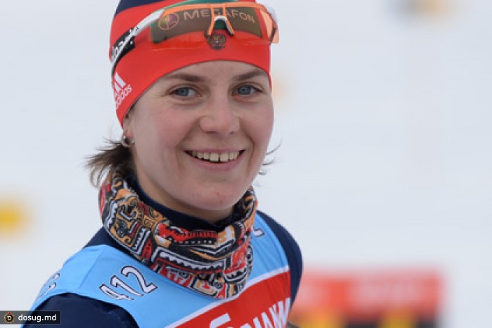 Российская биатлонистка выиграла медаль на этапе Кубка мира