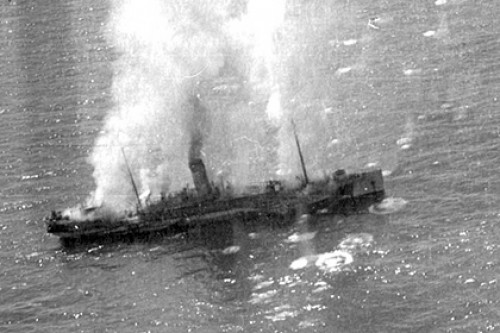 Российские и украинские дайверы поссорились из-за затонувшего теплохода