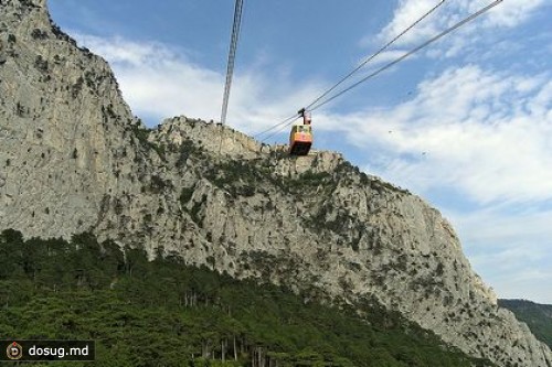 С канатной дороги в Крыму эвакуировали 52 человек