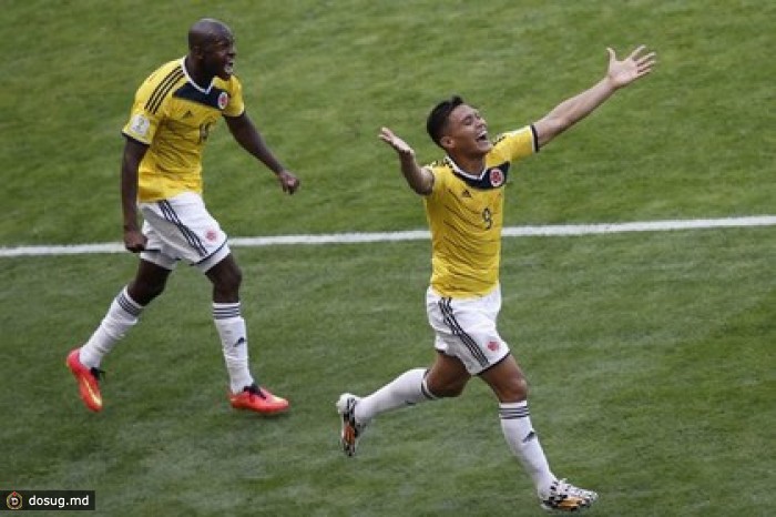 Сборная Колумбии стартовала на ЧМ-2014 с победы над Грецией