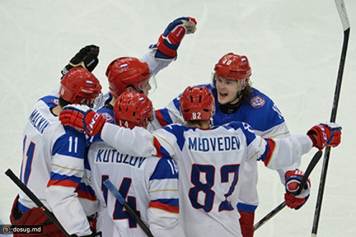 Сборная России вышла в полуфинал чемпионата мира по хоккею