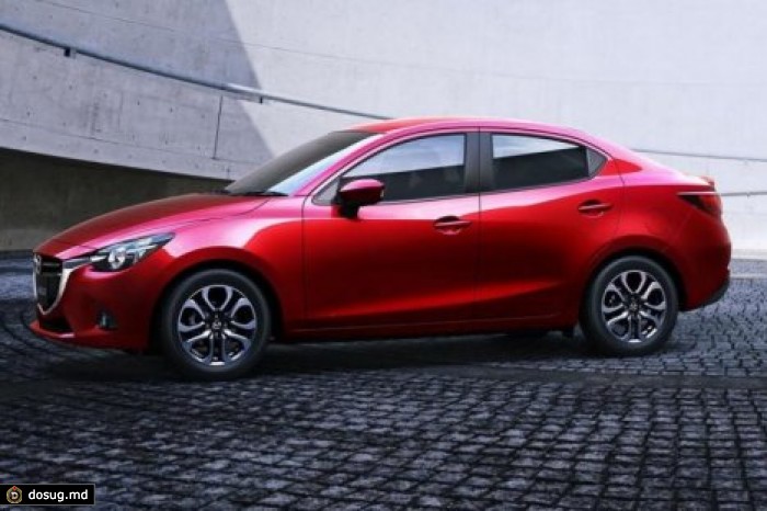 Седан Mazda2 2015 выглядит, как уменьшенная копия "шестерки". ФОТО