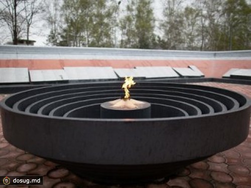 Школьницы в Приморском крае погасили Вечный огонь снежками