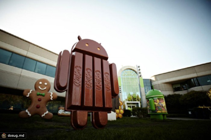 Шоколадный батончик KitKat дал имя новой версии Android