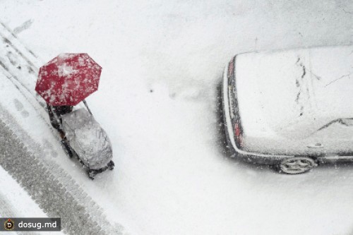 Снегопад на Украине оставил без света более 600 населенных пунктов