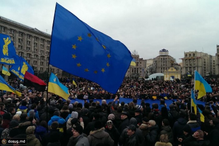 Сторонники евроинтеграции Украины вернулись на Майдан