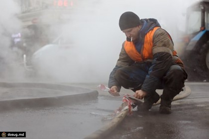 Тверь осталась без воды из-за прорыва трубы