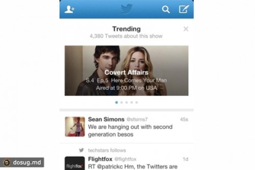 Twitter расскажет пользователям о популярных телешоу