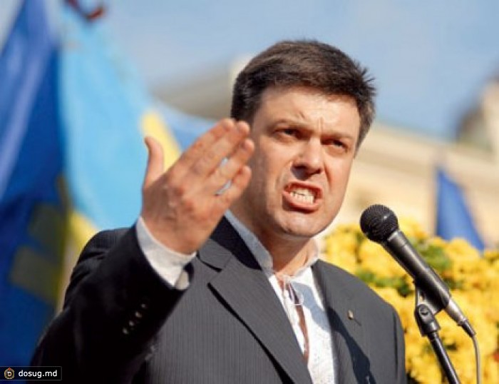Тягнибок хочет запретить российские телеканалы на Украине