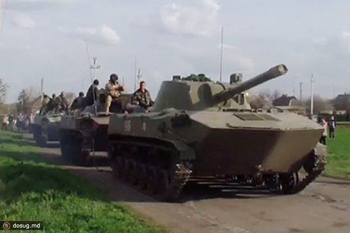 Украинская бронетехника вырвалась из блокады в Краматорске