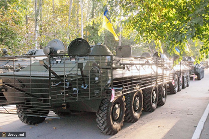 Украинские пограничники получили партию модернизированных БТР-70