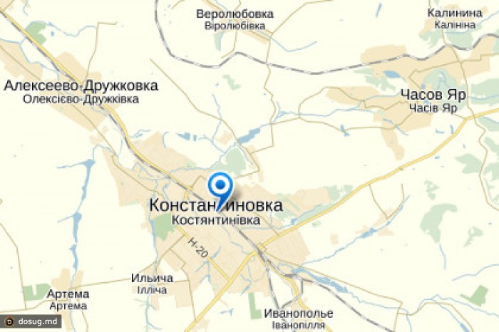 Украинские силовики на БТРах атаковали Константиновку