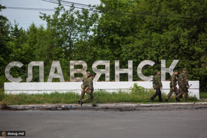 Украинские войска вновь начали обстрел окрестностей Славянска