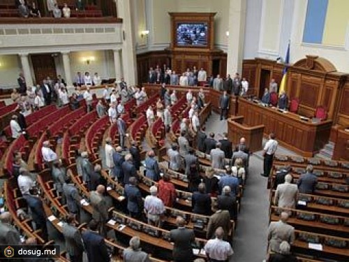 Украинскую оппозицию отсадили от парламентской трибуны