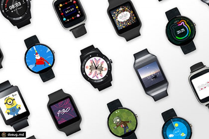 Умные часы на Android Wear получат десятки тематических циферблатов