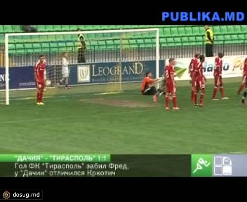 В 6-м туре НД "Дачия" и ФК "Тирасполь" сыграли вничью