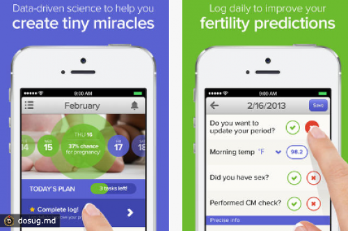 В Appstore появилось профинансированное Мильнером приложение для желающих забеременеть