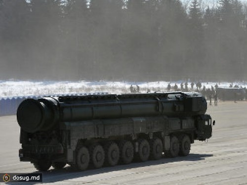 В Астраханской области испытали ракету "Тополь"