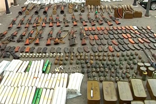 В Грузии нашли подземные тайники с оружием и наркотиками