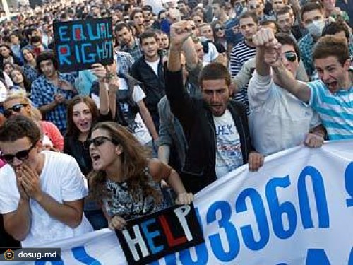 В Грузии отменили запрет на организацию митингов иностранцами